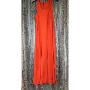 Orange Maxi Dress
